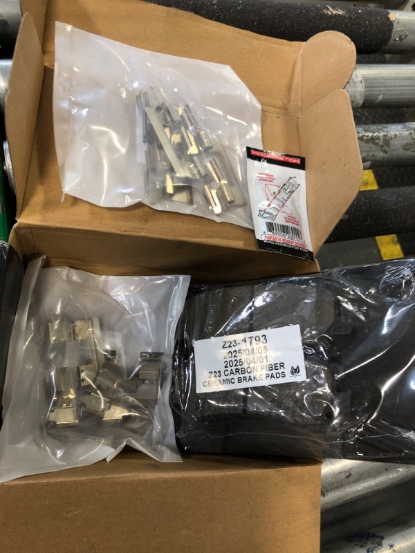 Photo 1 of ***FACTORY SEALED****Power Stop Z23-1793 Rear Z23 Evolution Sport Carbon Fiber Infused Ceramic Brake Pads with Hardware For Ford Mustang 2015-2023 [Model Specific]