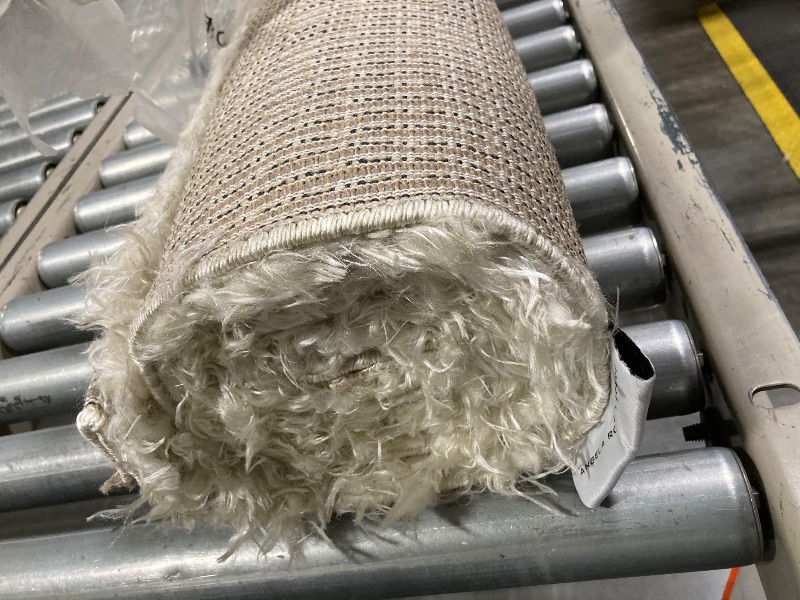 Photo 1 of ***USED IN GOOD CONDITION***Loloi Angela Rose Amira Collection, Ivory & Multi, 5'-3" x 7'-6" Area Rug – Extra Plush Moroccan Rugs for Living Room Bedroom Entryway & Hallway No Shed High Traffic Area Home Decor Rug