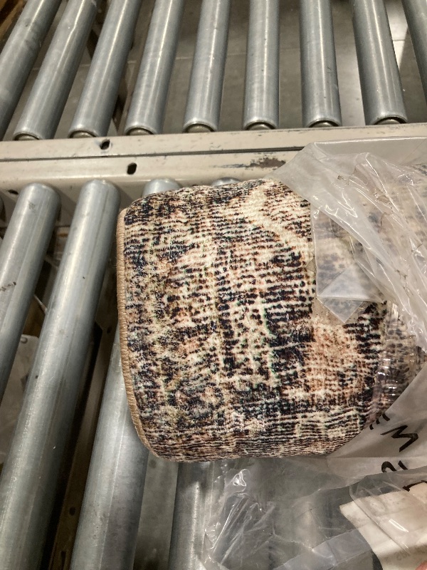 Photo 1 of ****USED, IN GOOD CONDITION*** Loloi Amber Lewis Morgan Collection MOG-05 Spice/Lagoon 7'-3" x 9'-3" 38" Thick Area Rug feat. CloudPile, Neutral, Room Décor, Vintage Inspired, Livingroom, Bedroom, Dining Area