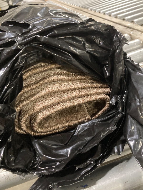 Photo 1 of ****USED, IN GOOD CONDITION, MINOR CREASES****Loloi Magnolia Home by Joanna Gaines Mona Collection MOA-01 Cocoa/Stone 7'-6" x 10' Area Rug