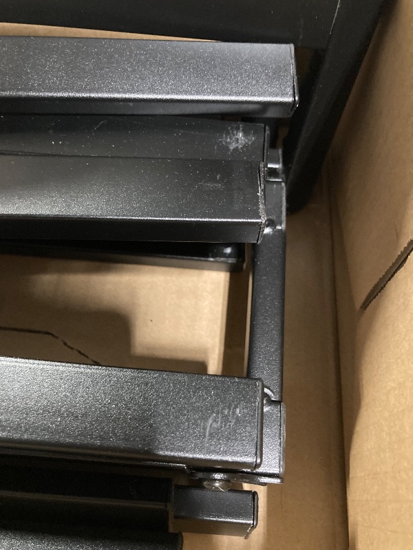 Photo 1 of ****USED, IN GOOD CONDITON, MINOR SCRATCHES, COVER NEEDS TO BE WASHED***Amazon Basics Smart Box Spring Bed Base, 5-Inch Height Mattress Foundation, Tool-Free Easy Assembly, King, 79"L x 75.5"W x 5"H, White