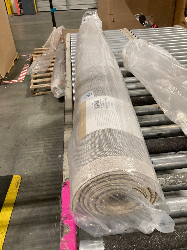 Photo 1 of ***USED, IN GOOD CONDITION***Loloi Chris Loves Julia Francis Collection FRA-01 Beige/Charcoal 5'-0" x 7'-6" Area Rug