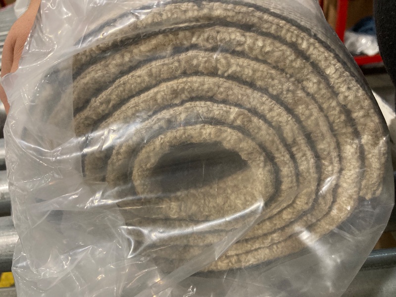 Photo 1 of ***USED, IN GOOD CONDITION***Loloi Chris Loves Julia Francis Collection FRA-01 Beige/Charcoal 5'-0" x 7'-6" Area Rug