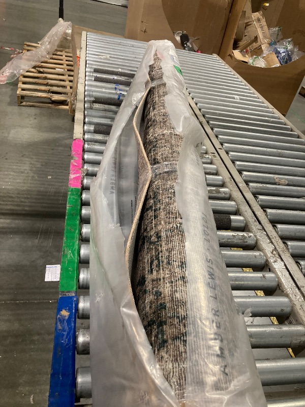 Photo 1 of ****USED, IN GREAT CONDITION*** Loloi Amber Lewis Morgan Collection MOG-02 Navy/Sand 7'-3" x 9'-3" 38" Thick Area Rug feat. CloudPile, Neutral, Room Décor, Vintage Inspired, Livingroom, Bedroom, Dining Area