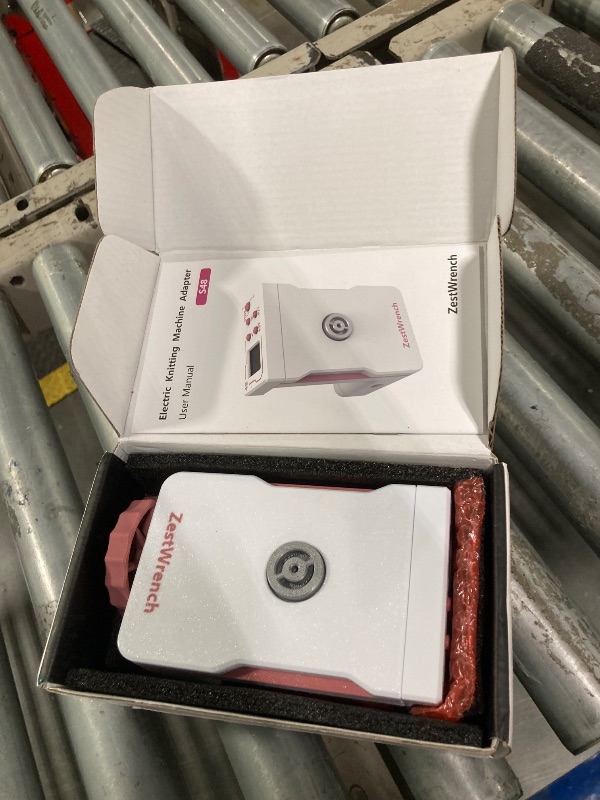 Photo 1 of [2025 Upgraded] zestwrench Electric Knitting Machine Adapter for Sentro Knitting Machine 48, LCD Panel & Row Counter, Flat/Circular Dual Mode, Variable Speed Motor Accessories for Most Yarns