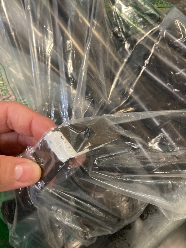 Photo 1 of ***PAINT STAIN ON ONE OF THE SIDES****TONIAL Bronze Curtain Rod 32 to 120 Inches, 7/8 Adjustable Curtain Rods for Windows 20 to 116 Inches, Splicing Drapery Rods Heavy duty with Netted Texture Finials