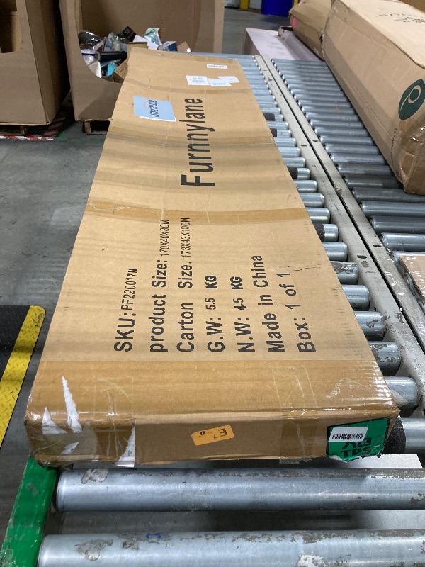 Photo 1 of ****MINOR DAMAGE AT THE BOTTOM OF THE PANELS****Furnnylane 4 Panel Room Divider Screen,Double Faced Blackout Panel Divider Folding Panel Screen Divider for Room Separation,Plums and Birds,67" H x 63" W