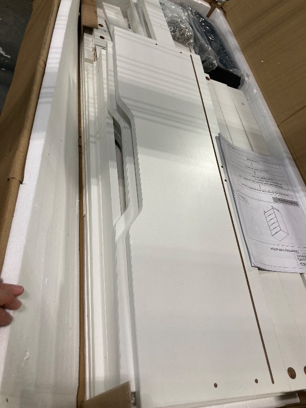 Photo 1 of ****FACTORY SEALED*****GarveeHome 5 Dresser for Bedroom, 50 in Tall Dresser, Freestanding Vertical Drawer with Storage, Wooden Closet Chest Storage for Living Room, Hallway, Entryway, White