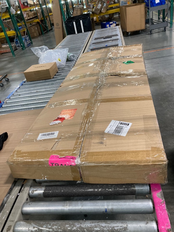 Photo 1 of ***FACTORY SEALED***Tribesigns Computer Desk, 63 inch Large Office Desk Computer Table Study Writing Desk Workstation for Home Office, Rustic Brown