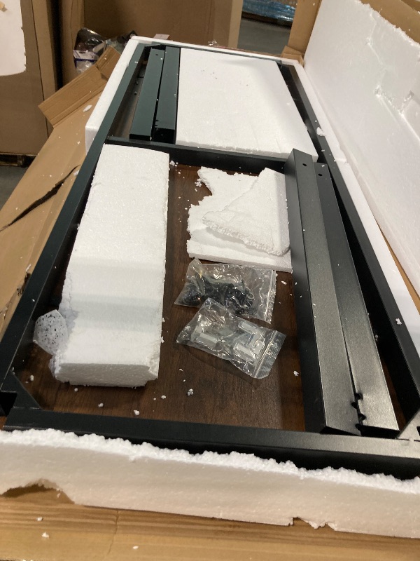 Photo 1 of ***FACTORY SEALED***Tribesigns Computer Desk, 63 inch Large Office Desk Computer Table Study Writing Desk Workstation for Home Office, Rustic Brown