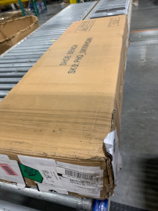 Photo 1 of *****SIMILAR***

VASAGLE CUSTOS Collection - Storage Bench with Cushion, Shoe Bench, Padded Seat, Hidden Storage, Entryway, Hold up to 300 lb, 11.8 x 31.5 x 17.3 Inches, WHITE ULHS030K02