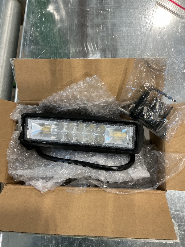 Photo 1 of *Missing Parts*
Nilight LED Pods 2PCS 6 Inch 60W Flood Spot Beam Combo Light Bar Driving Fog Off Road Lighting 12V 24V for Trucks UTV ATV Marine Boat Golf Cart Trailer