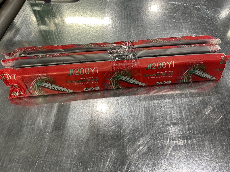 Photo 1 of 14 inch Drawer Slides 6 Pairs (12pcs) Soft Close 3 fold Full Extension Side Mount Cabinet Drawer Glides 14" Black Cabinet Rails for Dresser, Cabinet, Kitchen 100 LB Capacity