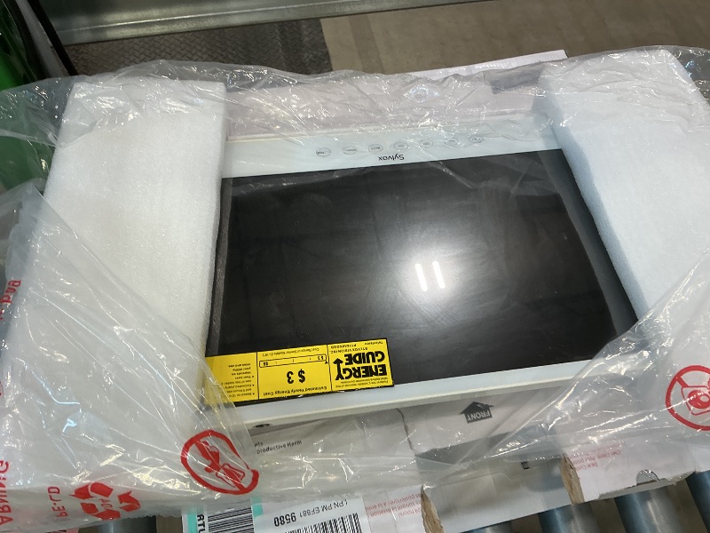 Photo 1 of *Missing Parts* SYLVOX 15.6'' Portable Smart TV 12 Volt Television, 10000mAH Battery Powered IP66 Waterproof Dual Speakers Wireless WiFi 300nits Small Outdoor TVs, for RV Camping Pool Bathroom Kitchen Bedroom