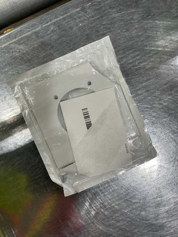 Photo 1 of *Minor Damaged*
Leviton 2-Gang Flush Mount 2.465-Inch Diameter, Device Receptacle Wallplate, Device Mount, Midway Size, 80530-W, White