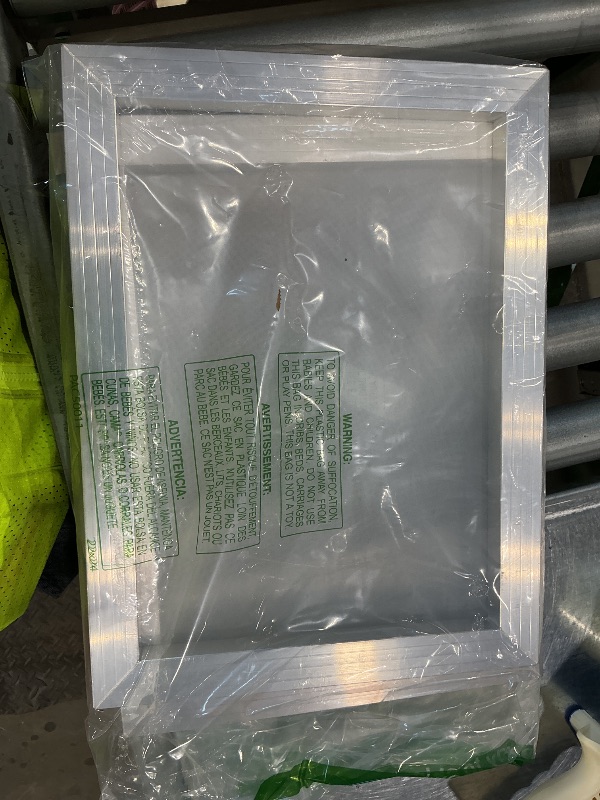 Photo 1 of 2 Pack Aluminum Silk Screen Printing Screens 12 x 16 Inch Frame-110 White Mesh