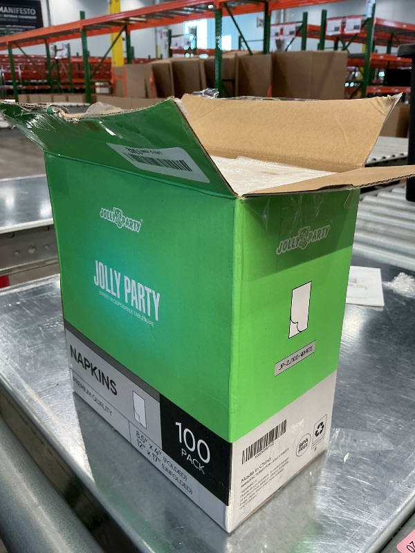 Photo 1 of 100PACK Disposable Hand Towels for Bathroom, Soft and Absorbent Paper Guest Towels Disposable Decorative Bathroom Hand Napkins for Kitchen, Parties, Weddings, Dinners