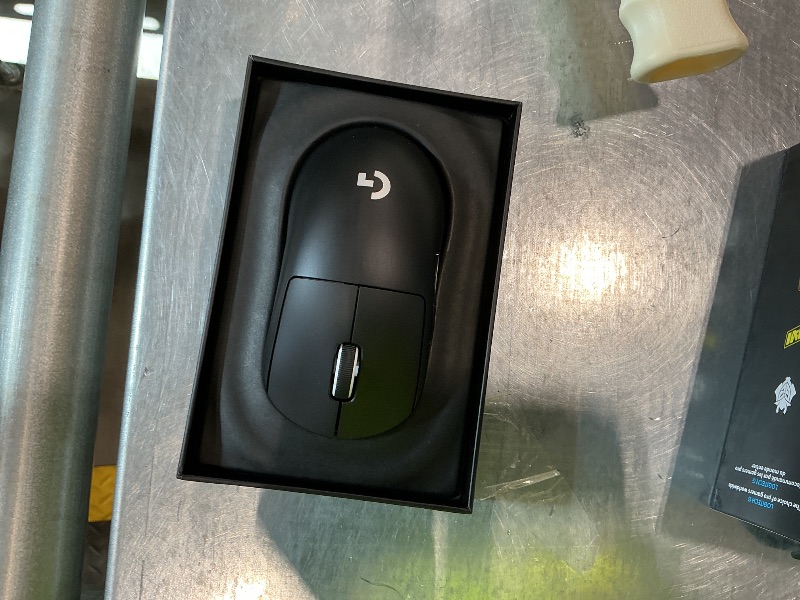 Photo 1 of Logitech G PRO X SUPERLIGHT 2 Wireless Gaming Mouse, 60g Pro-Grade with 5 Programmable Buttons, 44k DPI Sensor, 8kHz Report Rate, USB-C Charging for PC/Mac - Black