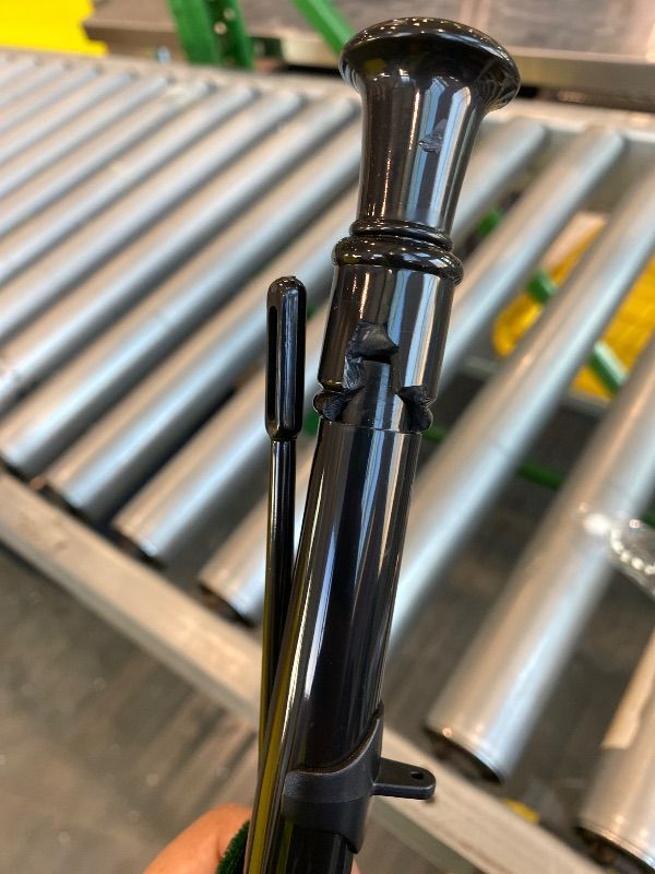 Photo 1 of *Minor Damaged - Check clerk notes*
Mr.Power Soprano Recorder for Beginners School Students German Style C Key 8 Holes 3 Piece Instrument with Cleaning Rod, Thumb Rest, Fingering Chart, Packing Bag (Black)