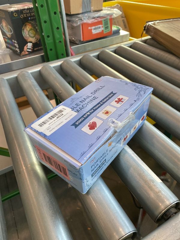 Photo 1 of *Missing Parts* Electric Nail Drill Professional 50000RPM, 2025 Pro Fast Removal Electric Nail File for Acrylic Gel Nails, 6000mAh Rechargeable Nail Drill Machine