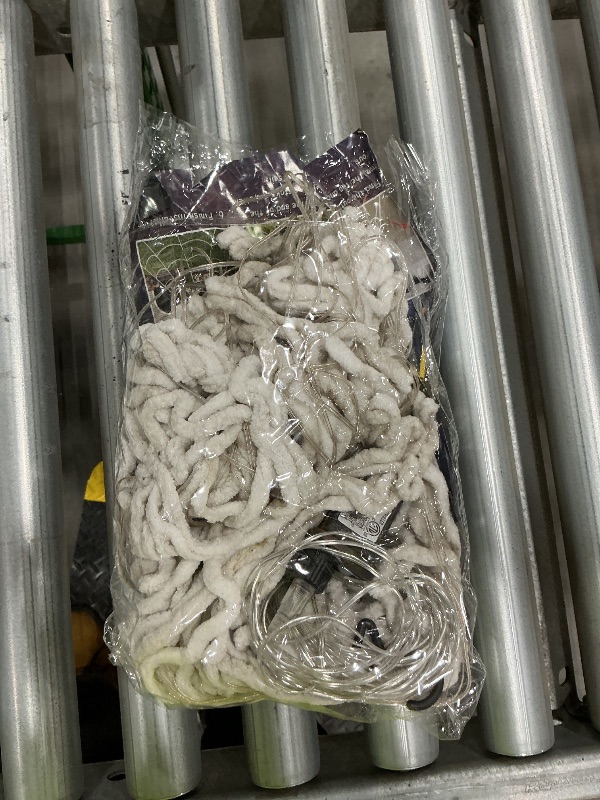 Photo 1 of *Untested*
Halloween Spider Web Lights 150 LED Lighted Spider Web Giant 16.4 Ft Halloween Decorations Light up with 8 Lighting Modes Waterproof & Timer Outdoor Indoor Yard Haunted House Decor, Purple & Orange