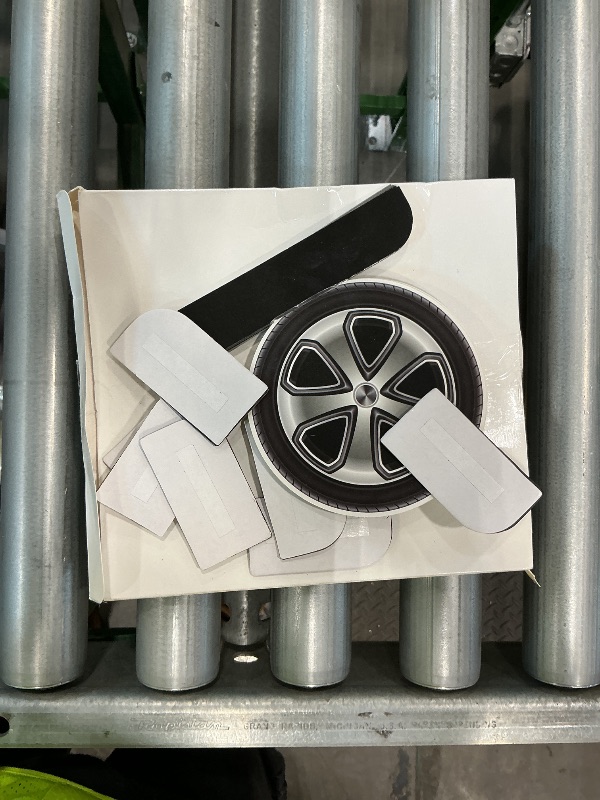 Photo 1 of 12Pcs Race Car Centerpieces for Tables, Racing Car Birthday Party Decorations Wheel Tire Centerpieces Decor, Double-Sided Tire Decorations for Car Themed Birthday Party Supplies