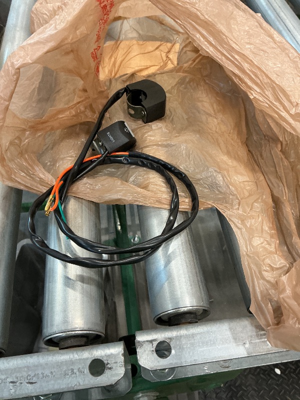 Photo 1 of 2 Pieces Motorcycle Handlebar Switch Handlebar Toggle Switch with On Off Push Button for U5 U7 U2 Motorcycles Scooter Electrombile Motorbike-7/8inch 22mm Grey