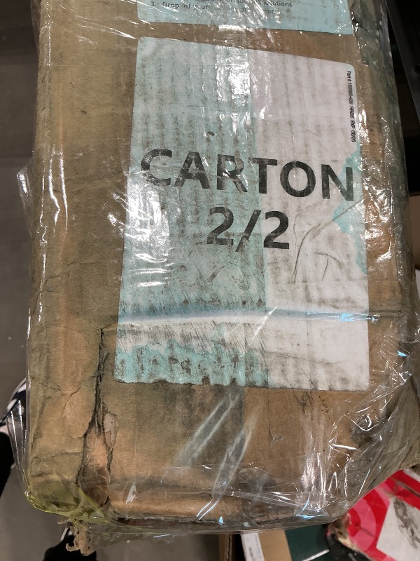 Photo 1 of *****PARTIAL SET**** Yaheetech Rolling Kitchen Island Cart with 3 Drawers, Kitchen Storage Cabinet on Wheels with Open Shelves and Inner Adjustable Shelves for Dining Room/Living Room, Thicker Rubberwood Top, White