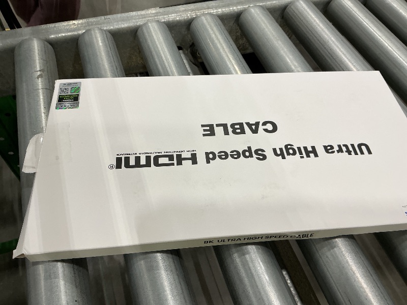 Photo 1 of 10K 8K HDMI 2.1 Cable 2-Pack 6.6FT, Highwings Certified 48Gbps Ultra High Speed Slim HDMI Cord,Support 4K@120Hz 8K@60Hz, HDCP 2.2&2.3, Dynamic HDR,eARC,DTS:X, Compatible with Roku TV/HDTV/PS5/Blu-ray