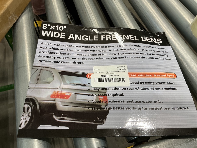 Photo 1 of Blind Spot Mirror Sunsbell Car Rear View Mirror Wide Angle Lens Backup Reverse Parking Fresnel Lens (Fresnel Lens-Rectangle)