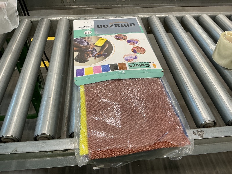 Photo 1 of ***PARTIAL SET*** BHYTAKI 6 Pieces African Net Sponge African Exfoliating Net Long African Bath Sponge Washcloth Shower Net African Body Scrubber Net for Skin Smoother Daily Use(Pink,Yellow,Purple,Black,Blue,Brown)