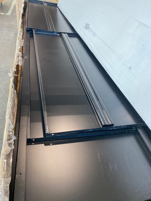 Photo 1 of *Missing Parts*
INTERGREAT Black Metal Storage Cabinet, 72" Locking Steel Cabinets with 2 Door and 4 Adjustable Shelves, Tall Metal Cabinet for Home Office, Garage, Warehouse