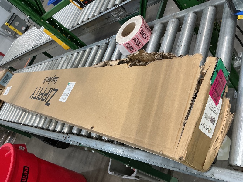 Photo 1 of 3ft H x 6ft W (1 Panel + 1 Post) No Dig Zippity Newport Fence Kit, White Vinyl Picket Fence, Easy Install Outdoor Fence for Backyard or Patio, DIY Decorative Fencing, ZP19002