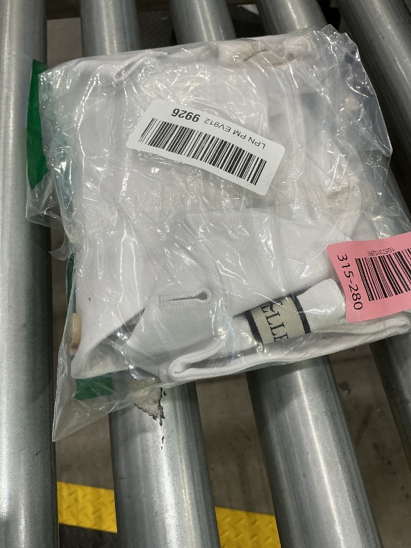 Photo 1 of ***SEE CLER COMMENTS*** ELLEVEN Stretchy Knit Vest Tops for Women V Neck Fitted Button Down Vest Top Trendy Business Casual Outfits Fashion Waistcoat White Small