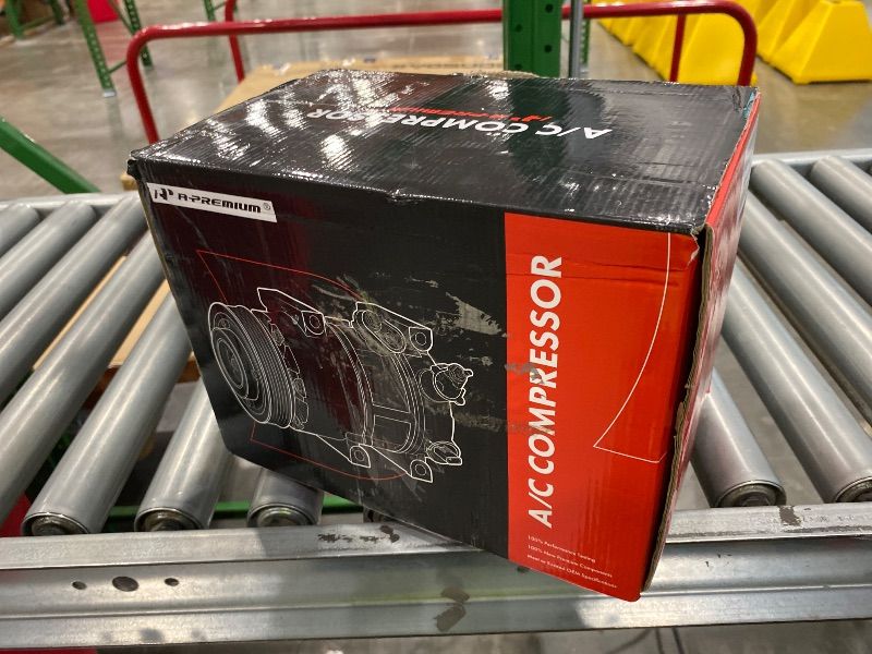 Photo 1 of ***SEE CLERK COMMENTS*** A-Premium Air Conditioner AC Compressor with Clutch Compatible with Nissan Altima 2.5L 2007 2013-2018, Rogue 2.5L 2014-2020, VCS-14EC Style (Not DKS17D), w/Two Plugs