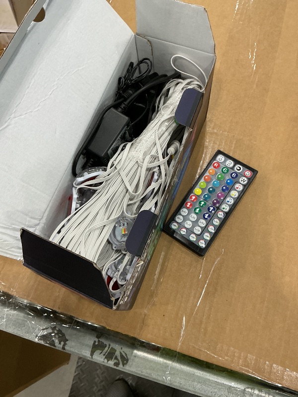 Photo 1 of 150FT Permanent Outdoor RGB Lights - Waterproof Smart LED Eaves Lights with App/Remote Control, Music Sync & DIY Scenes, Perfect for Christmas, Halloween, Parties & Daily Decor, Ideal for House Roof