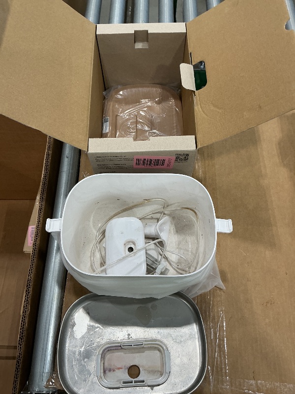 Photo 1 of ***SEE CLERK COMMENTS*** PETLIBRO Cat Water Fountain, Cat Fountain Indoor Stainless Steel Tray, 2.5L/84oz Wireless Pump Pet Water Fountain, Cat Water Dispenser with Two Flow Modes, Pet Fountain for Drinking Easy Clean