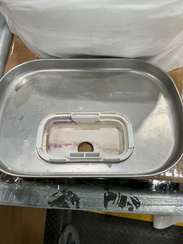 Photo 1 of ***SEE CLERK COMMENTS*** PETLIBRO Cat Water Fountain, Cat Fountain Indoor Stainless Steel Tray, 2.5L/84oz Wireless Pump Pet Water Fountain, Cat Water Dispenser with Two Flow Modes, Pet Fountain for Drinking Easy Clean