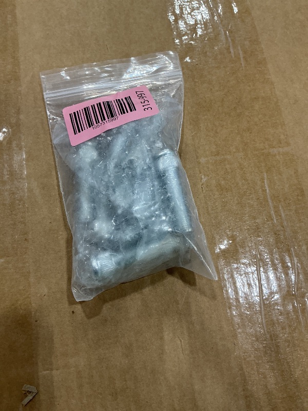 Photo 1 of 10 PCS 1/2" Extended Longer Than Stock Serrated Wheel Stud Bolts Thread 1/2-20 - .535 in. Knurl, 2 in. Length Replacement for Chevrolet Buick Cadillac GMC Pontiac Oldsmobile