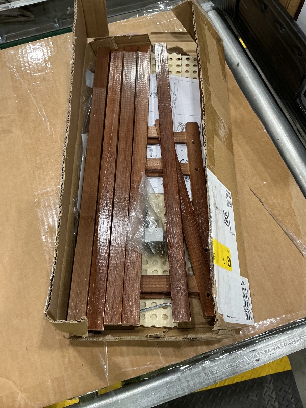 Photo 1 of ***SEE CLERK COMMENTS*** D-werack Wicker-Look Coffee Station Organizer, Bamboo Mug Holder Countertop, Kitchen Counter Shelf for Tea Coffee Bar Accessories, Matcha Stand, Cup Display, Condiment Storage Rack, 2 Tier, Brown