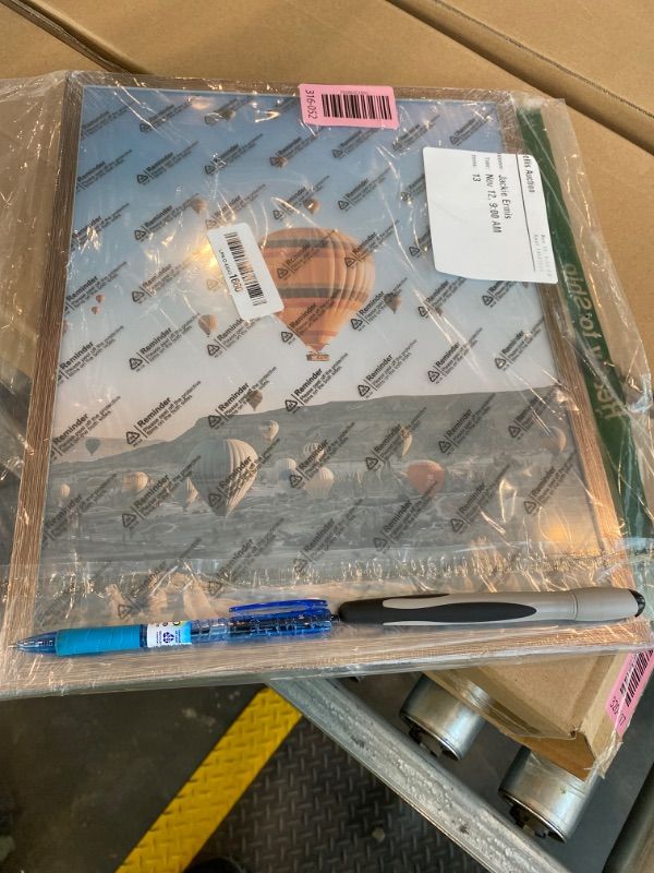 Photo 1 of ***CHECK CLERK NOTES*** JCJMY 11x14 Picture Frame Rustic Brown for Wall Hanging, Wall Mounting Horizontally or Vertically, 11 x 14 Wall Gallery Poster Photo Frame with Shatter Resistant Plexiglass, Rustic Brown