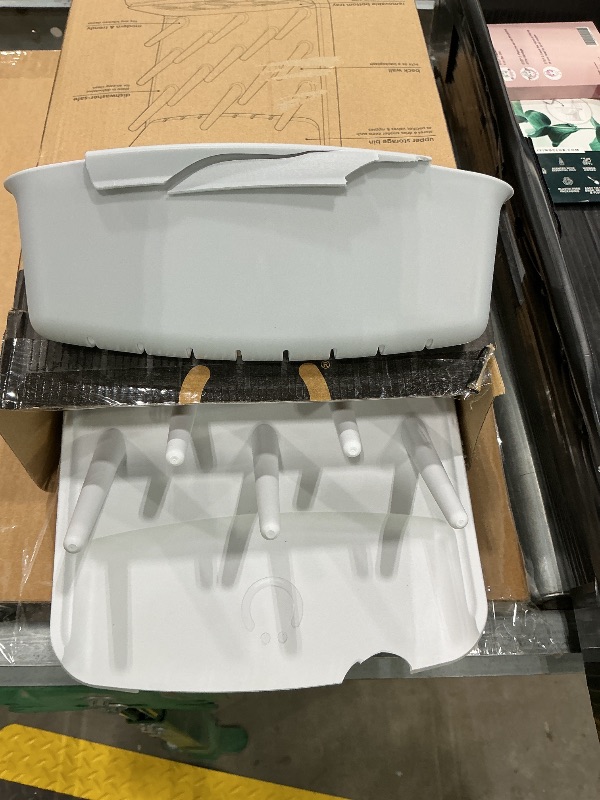 Photo 1 of ***SEE CLERK COMMENTS*** Ubbi Vertical Baby Bottle Drying Rack, Space Saving Countertop Drying Rack Baby Accessory, Gray
