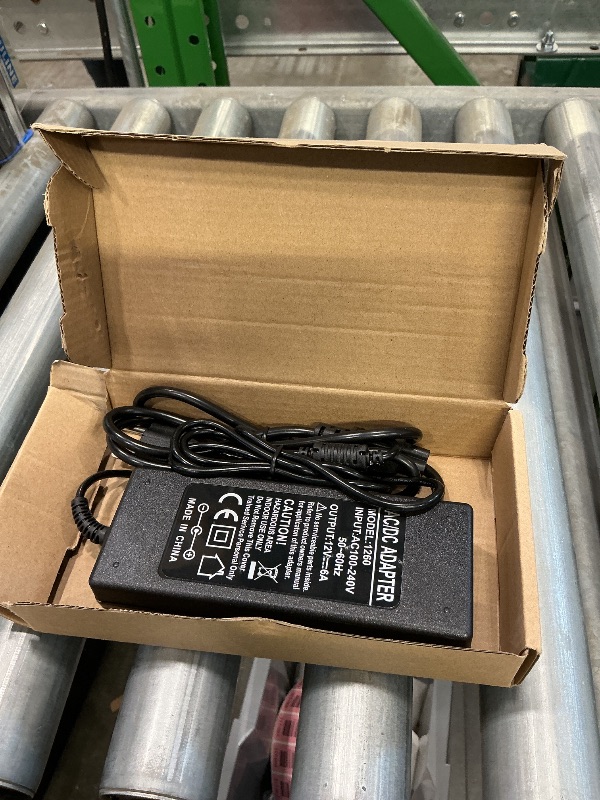 Photo 1 of 12V Monitor Power Cord for Sceptre EC Series 32" 30" 27" 24" 22" 20" 19" E248W E225W E205W E275W Screen LED AC/DC Supply Adapter