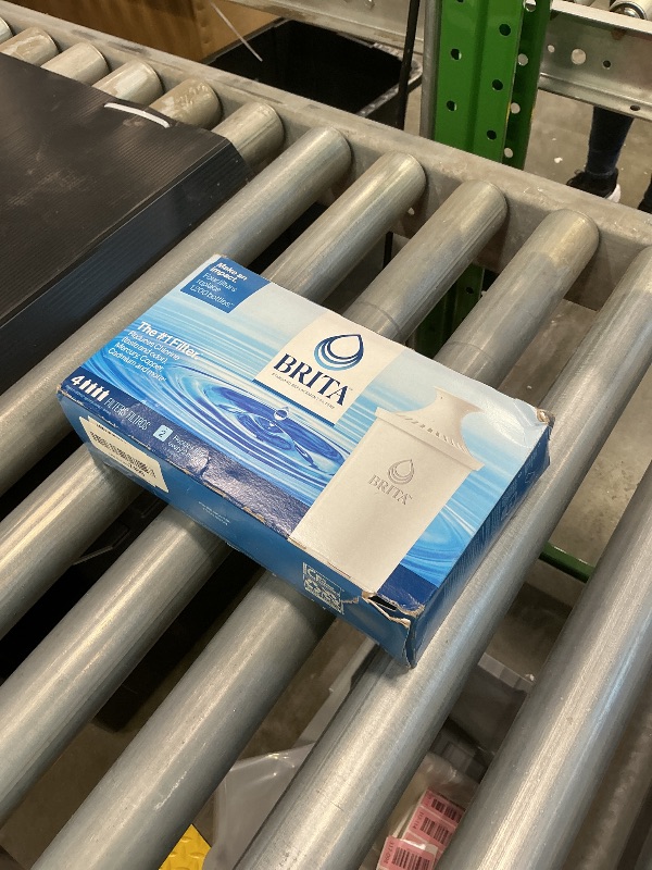 Photo 1 of ***See Notes***Brita Standard Water Filter for Pitchers and Dispensers, BPA-Free, Reduces Copper, Cadmium and Mercury Impurities, Lasts Two Months or 40 Gallons, Includes 4 Filters for Pitchers