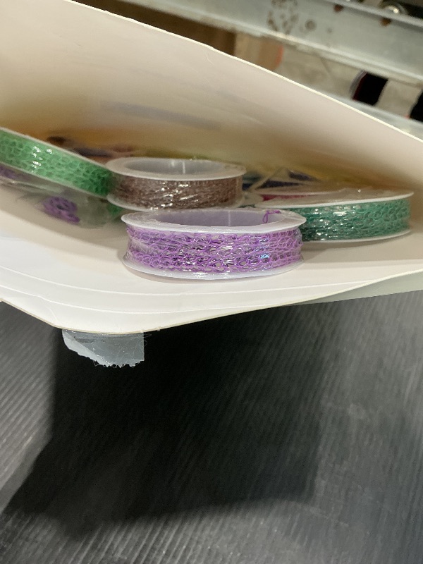 Photo 1 of 12 Rolls 120 Feet 4 mm Jewelry Making Chains Necklace Chains Jewelry Making Supplies Jewelry Chain Link Cable Chain Roll with 120 Lobster Clasps 50 Jump Rings for DIY Earring Bracelet, 12 Colors