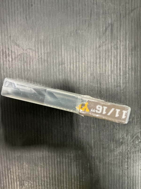 Photo 1 of 11/16 Inch Drill Bit for Metal - Industrial Grade M35 Cobalt Titanium Aluminum Nitrite - 11/16" Diameter & Total Length of 6" with Working Length of 3" Easily Drill Into Metal, Steel, & Aluminum