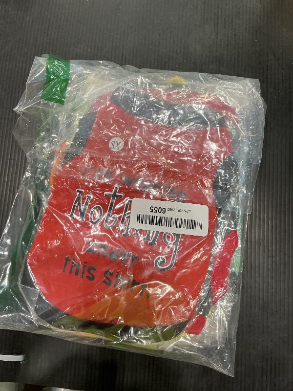 Photo 1 of 12 Pieces Dog Shirts Pet Printed Clothes with Funny Letters Summer Pet T Shirts Cool Puppy Vest Breathable Dog Outfit Soft Cat Sweatshirt for Chihuahuas Cats Accessories, 12 Styles(X-Small)