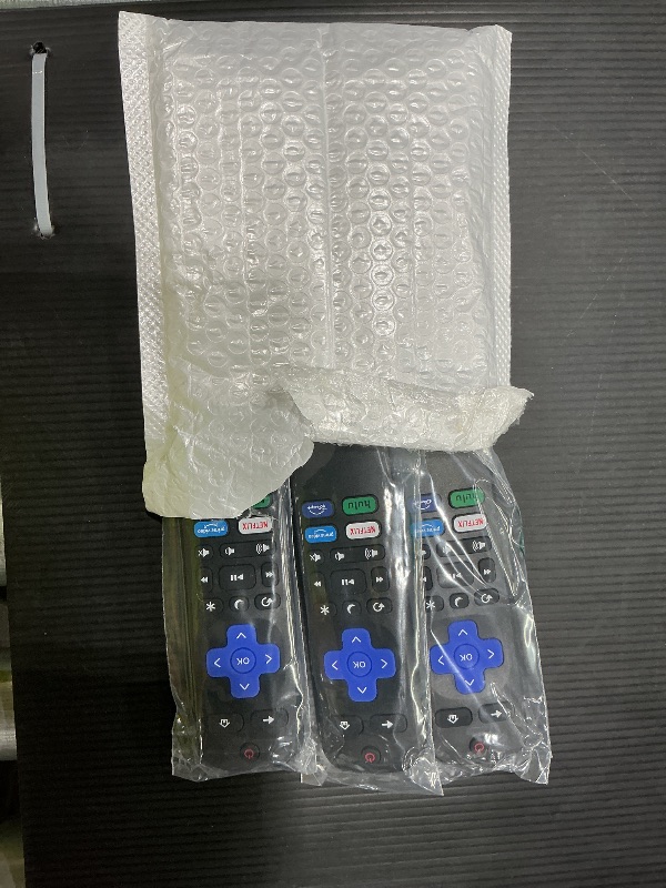 Photo 1 of (3 Pack) Replacement Remote for Roku-TV-Remote,Compatible for All Onn-Hisense-TCL-Westinghouse-Sharp-Philips-Element Roku TV Remotes