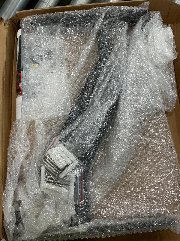 Photo 1 of 2 Pack 16 Inch Stair Handrails for 1-3 Steps, Munzong Black Stainless Steel Hand Rail for Stairs, Wall Mounted Knurled Safety Grab Bar for Outdoor Garage Entry Interior Exterior Stairway- 1.25” Tube