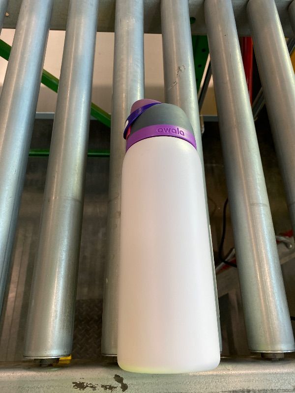 Photo 1 of *Minor Damaged*Owala FreeSip Insulated Stainless Steel Water Bottle with Straw for Sports, Travel, and School BPA-Free Sports Water Bottle, 32 oz, Dreamy Field